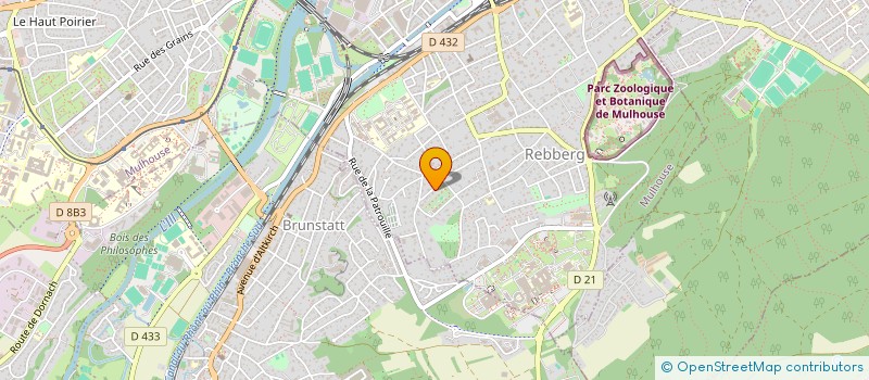 localisation de l'entreprise LG HERITAGE  MULHOUSE