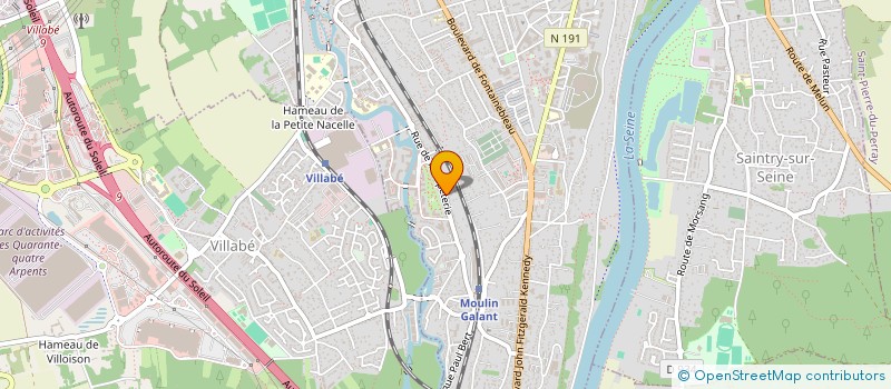 localisation de l'entreprise LG IMMO à CORBEIL-ESSONNES