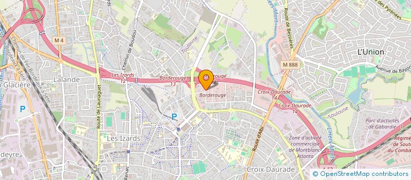 localisation de l'entreprise LG IMMO à TOULOUSE