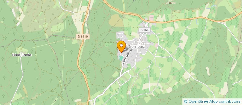 localisation de l'entreprise LG IMMO  COMBAS