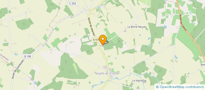 localisation de l'entreprise LG IMMO  BEAUMONTOIS EN PERIGORD