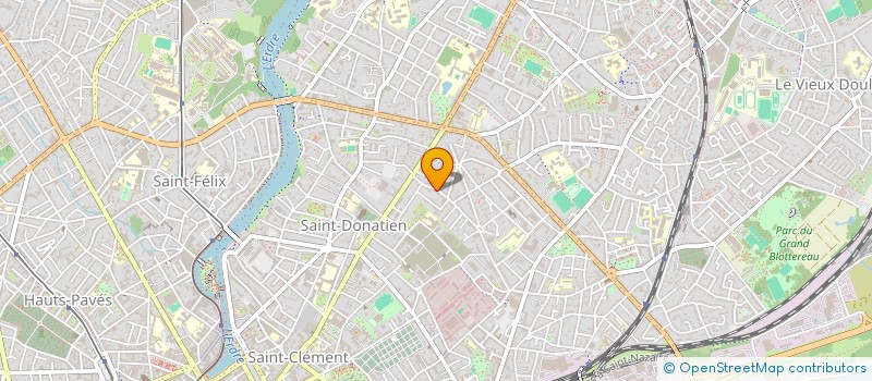 localisation de l'entreprise LG IMMO à NANTES