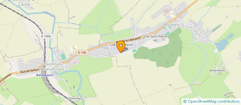 localisation de l'entreprise LG IMMO HABITAT à BOULIGNY