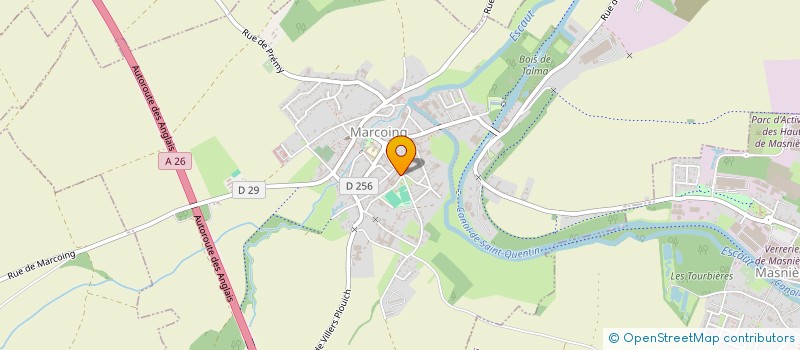 localisation de l'entreprise LG IMMOBILIER  MARCOING