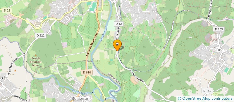 localisation de l'entreprise LG IMMOBILIER  SOMMIERES
