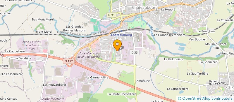 localisation de l'entreprise LG IMO  CHATEAUBOURG