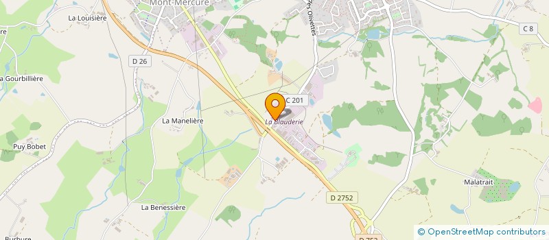 localisation de l'entreprise LG INDUSTRIE à SEVREMONT