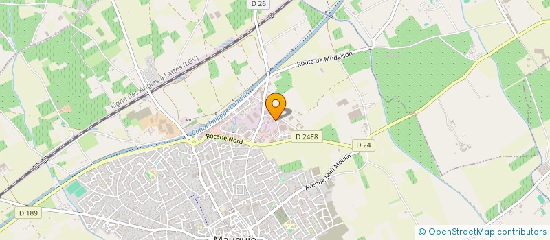 localisation de l'entreprise LG INVEST  MAUGUIO