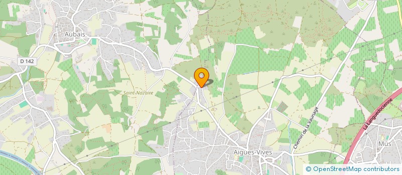 localisation de l'entreprise LG INVEST à AIGUES-VIVES