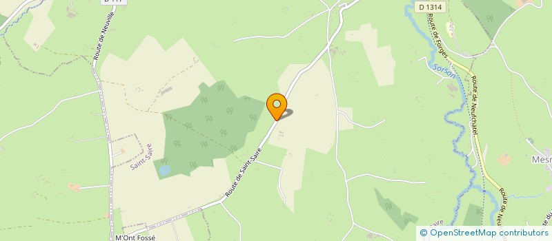 localisation de l'entreprise LG INVEST  SAINT-SAIRE