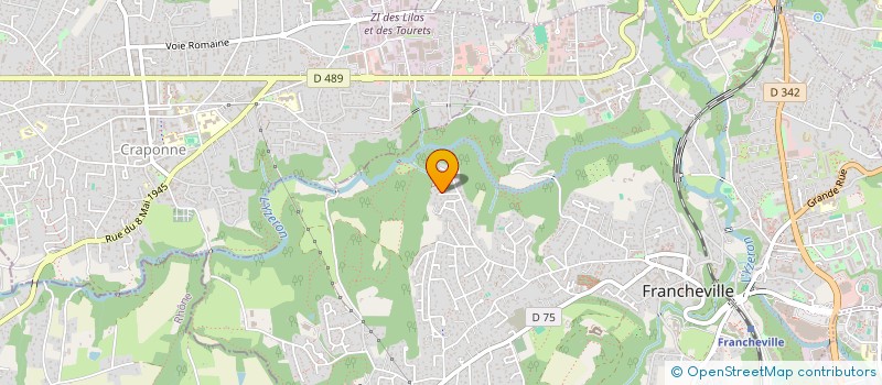 localisation de l'entreprise LG INVEST  FRANCHEVILLE