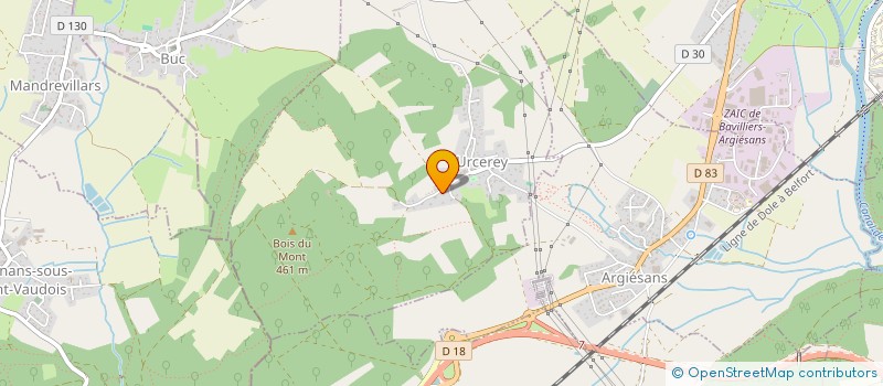 localisation de l'entreprise LG INVEST à URCEREY