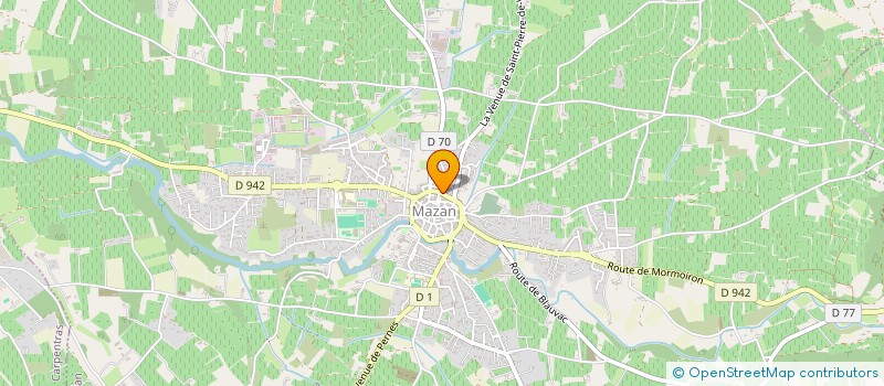 localisation de l'entreprise LG INVEST à MAZAN