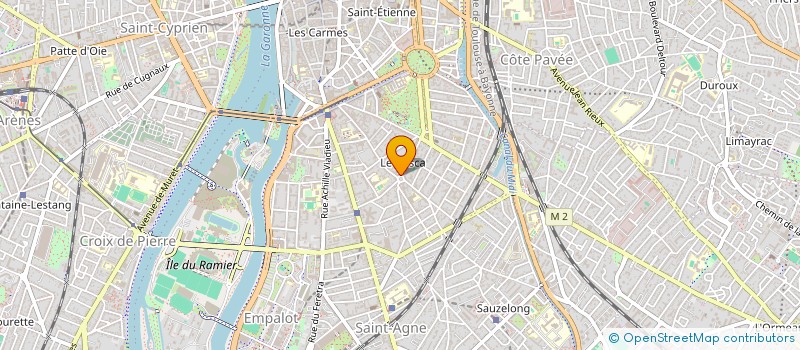 localisation de l'entreprise LG INVEST  TOULOUSE