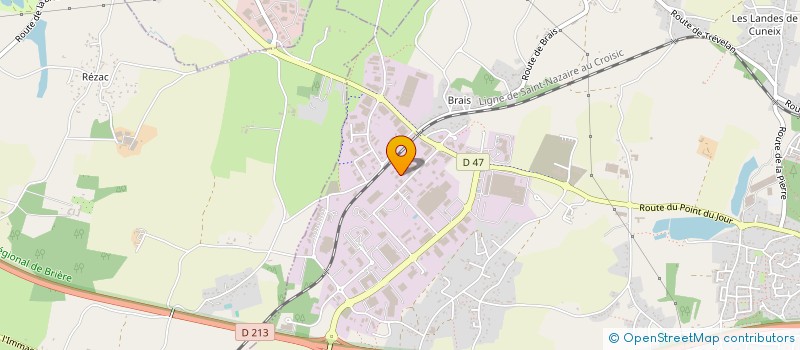 localisation de l'entreprise LG JEUX à SAINT-NAZAIRE