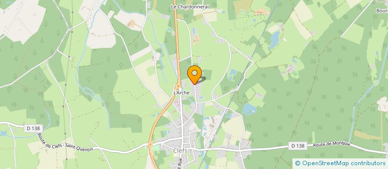 localisation de l'entreprise LG LOC  BAUGE-EN-ANJOU