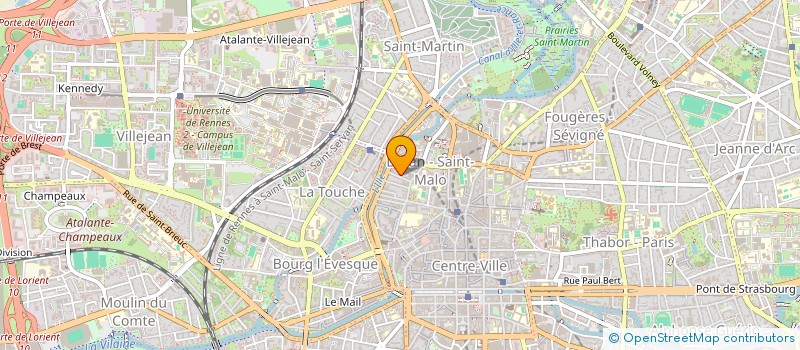 localisation de l'entreprise LG LTD CIE  RENNES