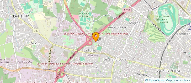 localisation de l'entreprise LG MACONNERIE ET RENOVATION à EYSINES