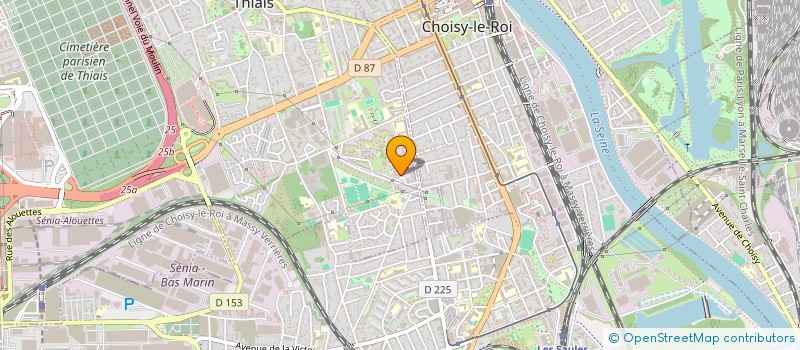 localisation de l'entreprise LG MARKET ELECTRONIC à THIAIS