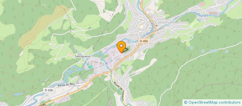 localisation de l'entreprise LG MENUISERIE  CORNIMONT