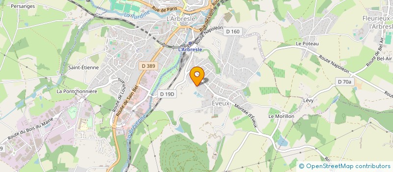 localisation de l'entreprise LG MULTI SERVICES  EVEUX