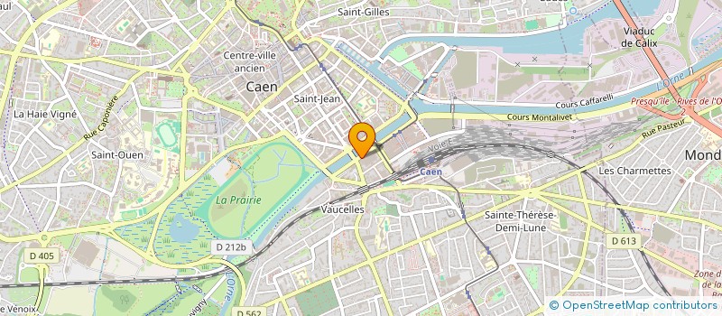 localisation de l'entreprise LG PARTNER à CAEN