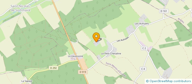 localisation de l'entreprise LG PAYSAGES à SAINT-MARTIN-D'ECUBLEI