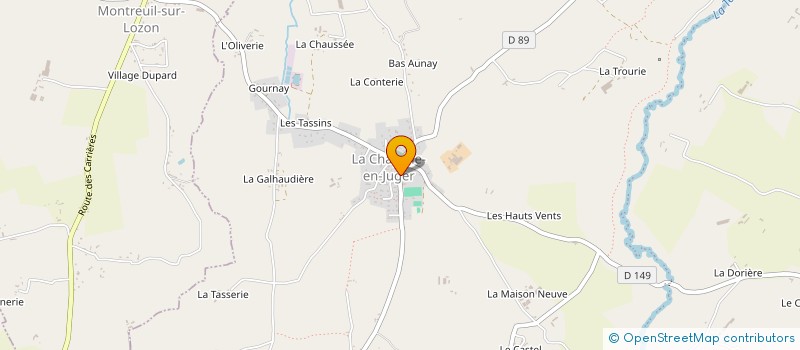 localisation de l'entreprise LG PLOMBERIE  THEREVAL