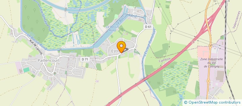 localisation de l'entreprise LG POSE  ESTRUN