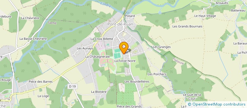 localisation de l'entreprise LG PRODUCTION  PONT-DE-RUAN