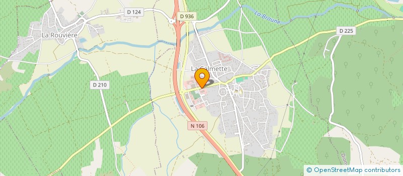 localisation de l'entreprise LG PROTECTION à LA CALMETTE