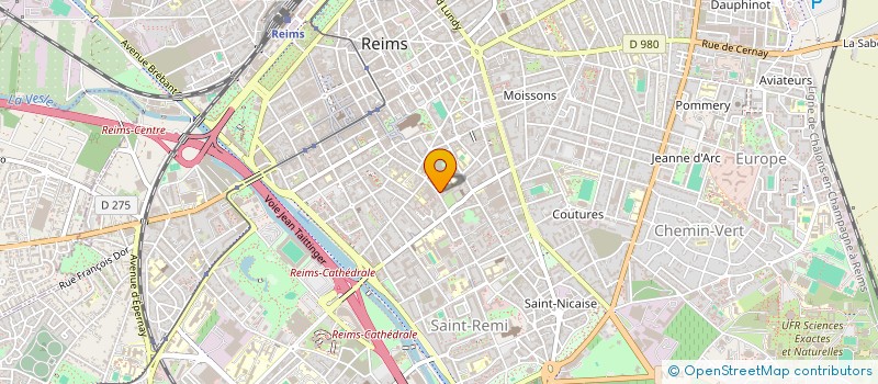 localisation de l'entreprise LG REIMS à REIMS