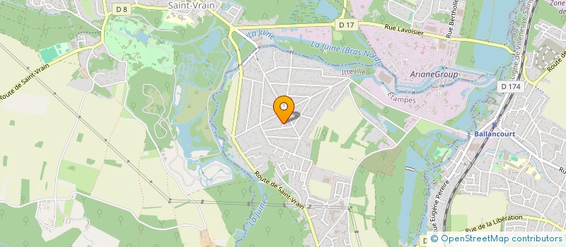 localisation de l'entreprise LG RENOV' à ITTEVILLE