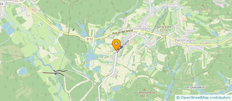 localisation de l'entreprise LG RENOV 90  GROSMAGNY