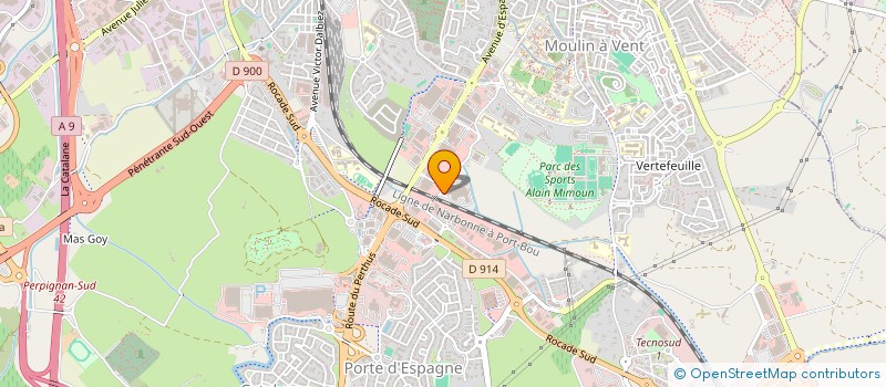 localisation de l'entreprise LG RENT à PERPIGNAN