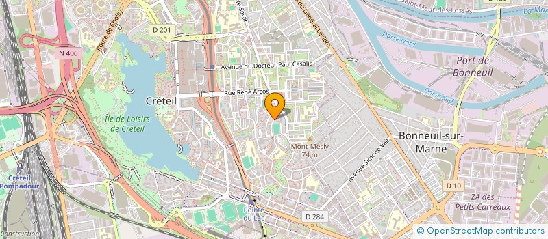 localisation de l'entreprise LG REPARATION  CRETEIL