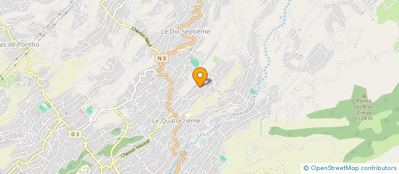 localisation de l'entreprise LG RUN TABAC PRESSE  LE TAMPON