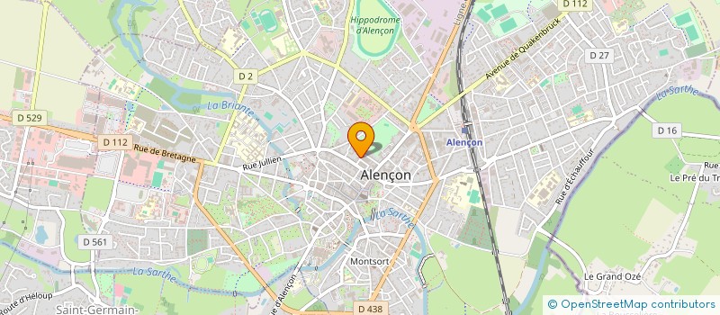 localisation de l'entreprise LG'S LES DUCS à ALENCON