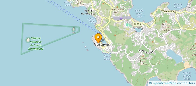 localisation de l'entreprise LG SERVICES  SAINT-BARTHELEMY