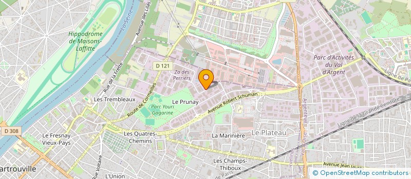 localisation de l'entreprise LG - SIEMAC à SARTROUVILLE