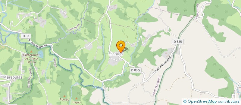 localisation de l'entreprise LG SOLAIRE  ESCOULIS