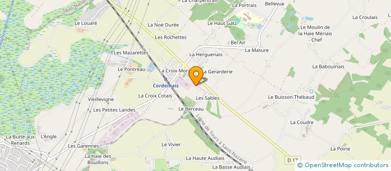 localisation de l'entreprise LG SOLARWRAP 44  CORDEMAIS