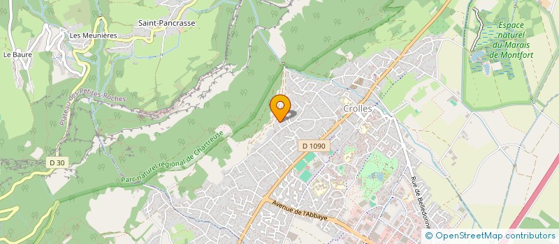 localisation de l'entreprise LG ST MARCELLIN LA PLEINE  CROLLES