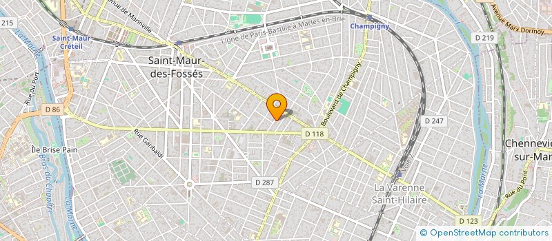 localisation de l'entreprise LG STRATS à SAINT-MAUR-DES-FOSSES