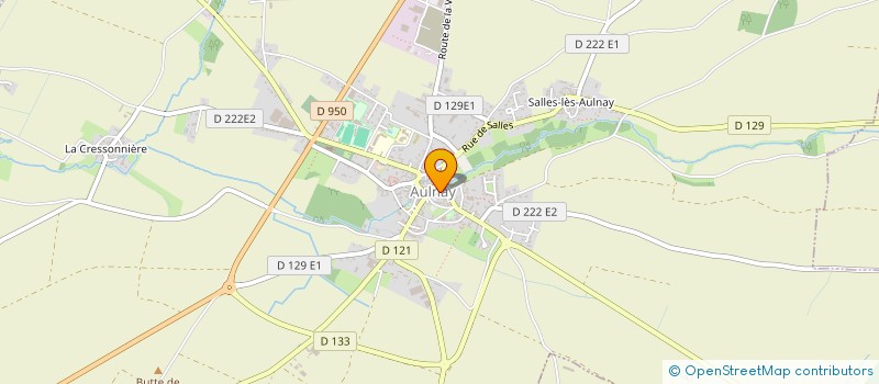 localisation de l'entreprise LG TAXI  AULNAY