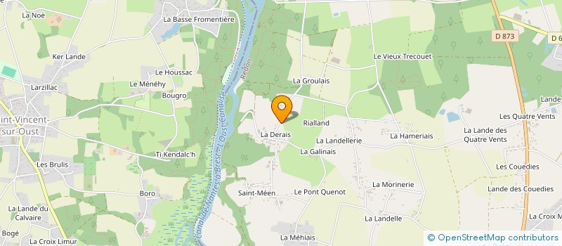 localisation de l'entreprise LG TERRE  BAINS-SUR-OUST