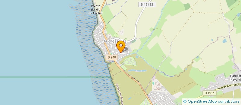 localisation de l'entreprise LG TRANSPORT  AUDRESSELLES