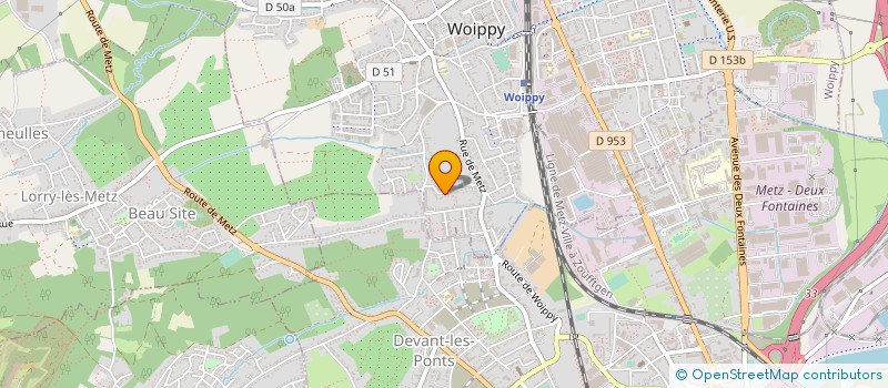 localisation de l'entreprise LG TRANSPORTS à WOIPPY