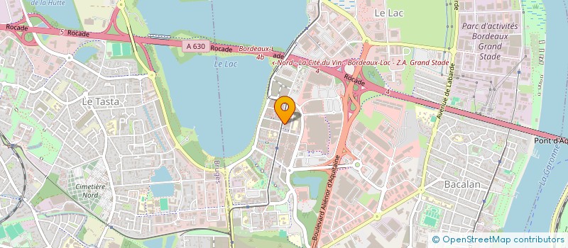 localisation de l'entreprise LG TRANSPORTS à EYSINES