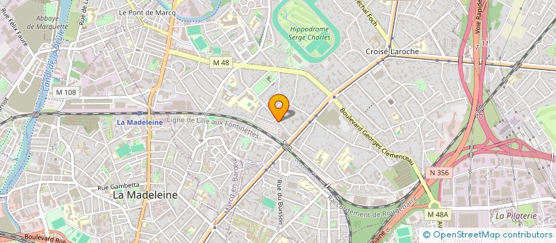 localisation de l'entreprise LG VENTURES à MARCQ-EN-BARŒUL